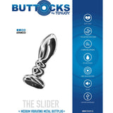Buttocks - The Slider Vibrating Metal Buttplug M