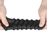 LoveToy - Spiral Knights Ring Vibrating Penis Sleeve
