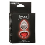 Jewel - Small Ruby Heart Plug