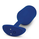 B- Vibe - Vibrating Snug Plug 4 Navy