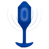 B- Vibe - Vibrating Snug Plug 4 Navy