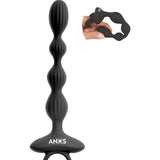 Anos - Flexible Anal Beads with Jumping Vibrations