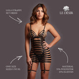 Le Désir - Lola - Strappy Set Dress - One Size - Black