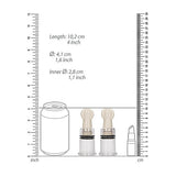 Pumped - Nipple Suction Set Medium-Kink-Shots-Newside