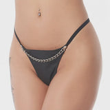 Rimba - String decorated with chain across front