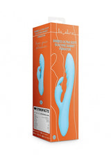Loveline - Ribbed Ultra Soft Silicone Rabbit Vibrator