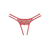 Adore - Lovestruck String met Open kruisje-Outfits-Adore-One Size-Zwart-Newside
