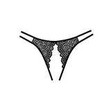 Adore - Lovestruck String met Open kruisje-Outfits-Adore-One Size-Zwart-Newside