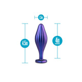 Anal Adventures - Matrix Wavy Bling Plug-Toys-Blush Novelties-Blauw-Newside
