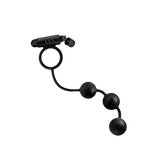 Anal Adventures - Weighted Anal Bead With C-Ring-Toys-Blush Novelties-Newside