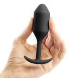 B-Vibe - Snug Plug 2-Toys-B-Vibe-Zwart-Newside