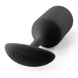 B-Vibe - Snug Plug 3-Toys-B-Vibe-Zwart-Newside