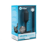 B-Vibe - Vibrerende Snug Plug 2 Medium-Toys-B-Vibe-Zwart-Newside