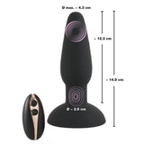 Black Velvets - Thumping Anus Vibrerende Butt Plug-Toys-Black Velvets-Newside