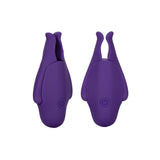 CalExotics - Rechargeable Nipplettes Tepel Vibrator-Toys-Calexotics-Paars-Newside
