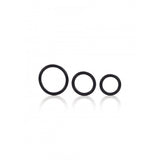 CalExotics - Rubber Cockring 3 Stuks-Toys-Calexotics-Zwart-Newside