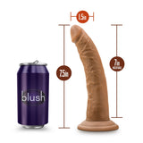 Dr. Skin - Realistische Dildo met Zuignap 18cm (7inch)-Toys-Blush Novelties-Wit-15 / 20 Cm-Newside