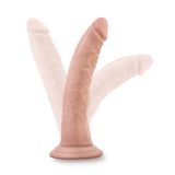 Dr. Skin - Realistische Dildo met Zuignap 18cm (7inch)-Toys-Blush Novelties-Wit-15 / 20 Cm-Newside