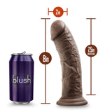 Dr. Skin - Realistische Dildo met Zuignap 20 cm (8 inch)-Toys-Blush Novelties-Wit-15 / 20 Cm-Newside
