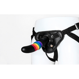 Dream Toys - Colourful Love Strapon Solid Dildo-Toys-Dream Toys-Multi-Newside