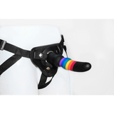 Dream Toys - Colourful Love Strapon Solid Dildo-Toys-Dream Toys-Multi-Newside