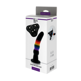 Dream Toys - Colourful Love Strapon Solid Dildo-Toys-Dream Toys-Multi-Newside