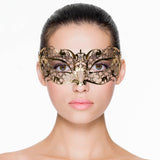 Easytoys - Metalen Venetiaans Masker Goud II-Outfits-EasyToys-Goud-Newside