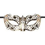 Easytoys - Metalen Venetiaans Masker Goud II-Outfits-EasyToys-Goud-Newside
