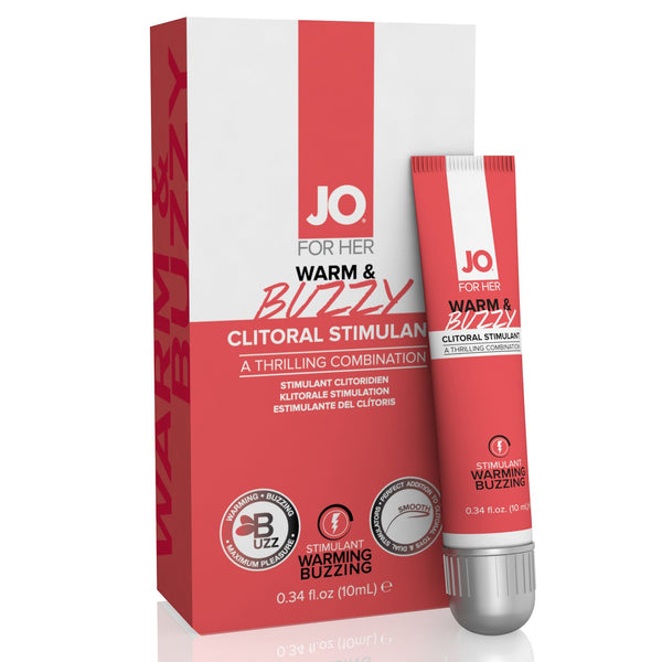 For Her - Clitoris Stimulant Warm & Buzzy 10 ml-Intimate Essentials-JO-Newside