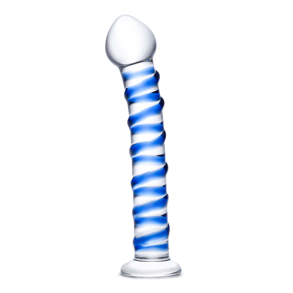 Gläs - Blue Spiral Glazen Dildo-General-Gläs-Newside