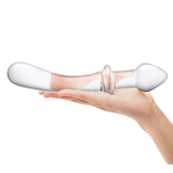 Gläs - Classic Curved Dual-Ended Dildo-Toys-Glass-Newside