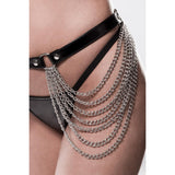 Grey Velvet - Erotic Chain Set-Outfits-Grey Velvet-One Size-Newside