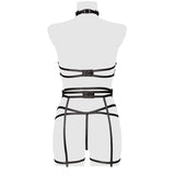 Grey Velvet - Erotic set with lace-Outfits-Not specified-S/M-Newside