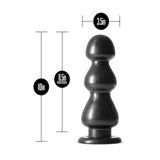 Jet - Fierce Carbon Metallic Black XXL Butt Plug-General-Blush Novelties-Newside