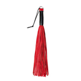 Kiotos - Lederen Flogger Zacht 70 Strings-Kink-Koitos-Rood-Newside