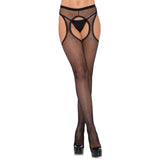 Leg Avenue - Fishnet suspender hose-Outfits-Leg Avenue-One Size-Newside