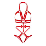 Leg Avenue - Studded O-ring harness teddy-Outfits-Leg Avenue-Small-Newside