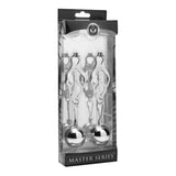 Master Series - Deviant Monarch Weighted Tepelklemmen-Kink-XR Brands-Newside