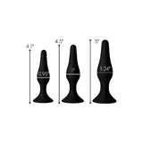 Master Series - Triple Spire Butt Plug Set-Toys-XR Brands-Newside