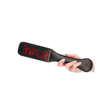 OUCH - Paddle SLAVE Zwart-Kink-Shots-Newside