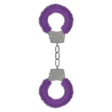 Ouch - Pleasure Furry Handboeien-Kink-Shots-Paars-Newside