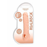 Real Rock - Penis Sleeve 8" / 20 cm-Toys-Shots-Wit-Newside