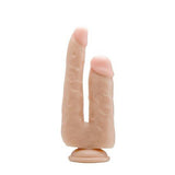 Real Rock - Realistisch Dubbele Dildo 9 inch-Toys-Shots-Wit-Newside