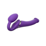 Strap-On-Me - 3 Motors Violet Medium Strapless Dildo-Toys-Strap-on Me-Newside