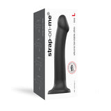 Strap-On-Me - Semi-Realistic Dual Density Bendable Dildo L-Toys-Strap-on Me-Zwart-Newside