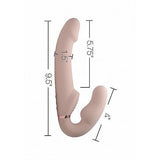 Strap U - 10X Evoke Ergo-Fit Opblaasbare Vibrerende Strapless Dildo-Toys-Strap U-Newside