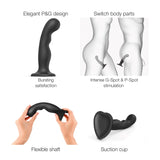 Strap-on Me - Dildo Plug P&G L-Toys-Strap-on Me-Zwart-Newside