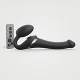 Strap-on Me - Multi Orgasm Bendable Strap-on Black-Toys-Strap-on Me-Small-Newside