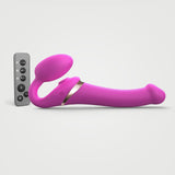Strap-on Me - Multi Orgasm Bendable Strap-on Fuchsia-Toys-Strap-on Me-Medium-Newside