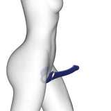 Strap-on Me - Multi Orgasm Bendable Strap-on Night Blue-Toys-Strap-on Me-Large-Newside